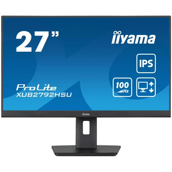 IIYAMA Monitor LED XUB2792HSU-B6 27" IPS Slim-line 1920 x 1080 @100...