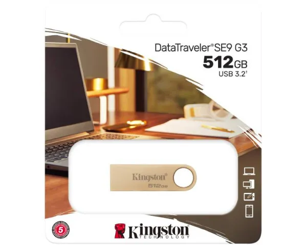 KINGSTON 512GB DataTraveler SE9 G3 USB 3.0 flash DTSE9G3512GB champ...