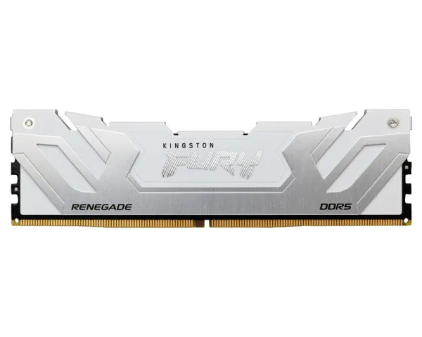 KINGSTON CUDIMM DDR5 24GB 8400MTs KF584CU40RW-24 FURY Renegade Whit...
