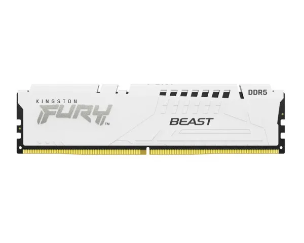KINGSTON DIMM DDR5 16GB 6800MTs KF568C34BWE-16 FURY Beast White EXPO
