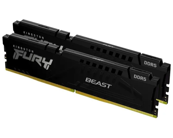 KINGSTON DIMM DDR5 64GB (2x32GB kit) 5200MTs KF552C36BBEK2-64 Fury ...