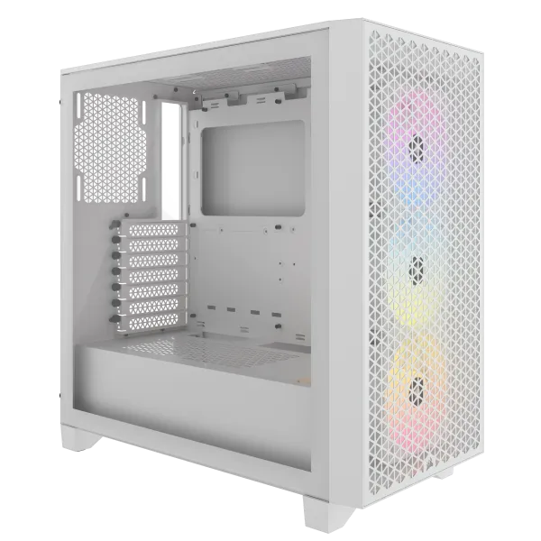 Kućište Corsair 3000D RGB AIRFLOW Mid-Tower White, CC-9011256-WW