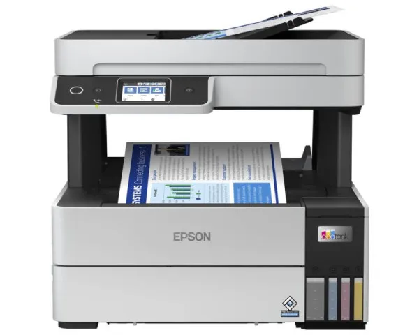 L6490 EcoTank, print-scan-copy-fax, Color, A4, 4800X1200, LAN, Wi-F...