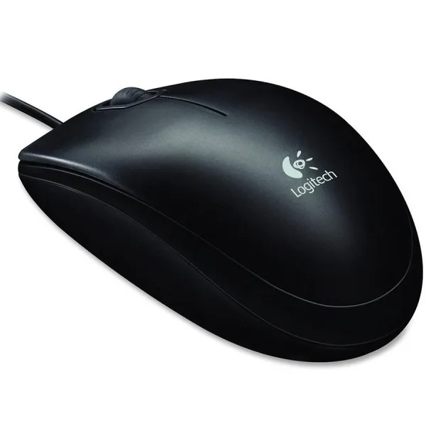 LOGITECH Corded  Mouse B100 - Business EMEA - BLACK ( 910-003357 )
