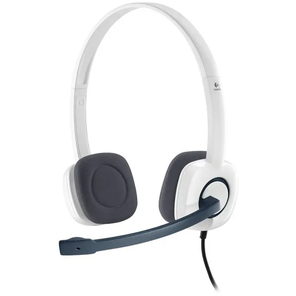 LOGITECH Stereo Headset H150 - CLOUD WHITE - ANALOG - EMEA ( 981-00...