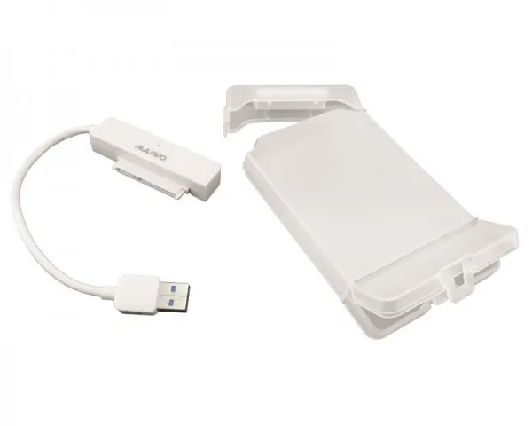 MAIWO Adapter  USB 3.0 to SATA za 2.5" HDD wProtective box K104