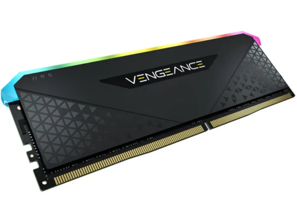 Memorija CORSAIR VENGEANCE 16GB(1x16GB)DDR43200MHzC161.35VRGBcrna' ...