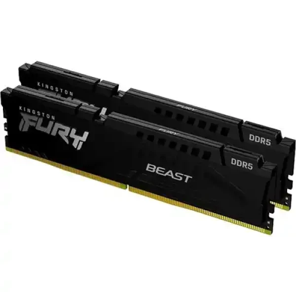 Memorija DDR5 64GB (2x32GB) 6000MHz Kingston Fury Beast KF560C30BBE...