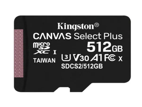 Memorije kartice KINGSTON SDCS2512GBmicroSD512GB100MBs-85MBs+adapte...