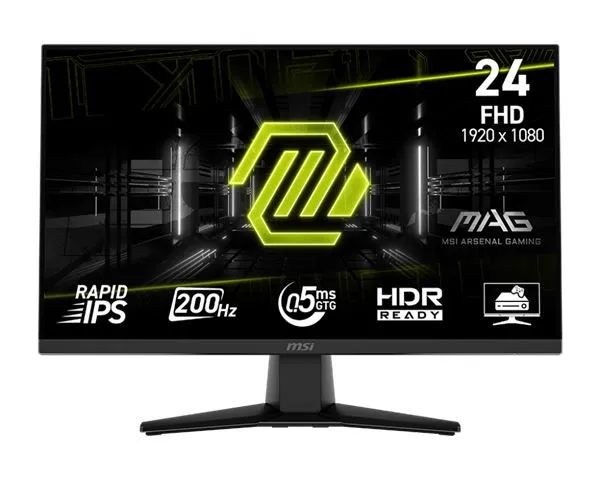 Monitor 24 MSI MAG 242F IPS, FHD, 0,5ms, 200Hz, HDMI, DP