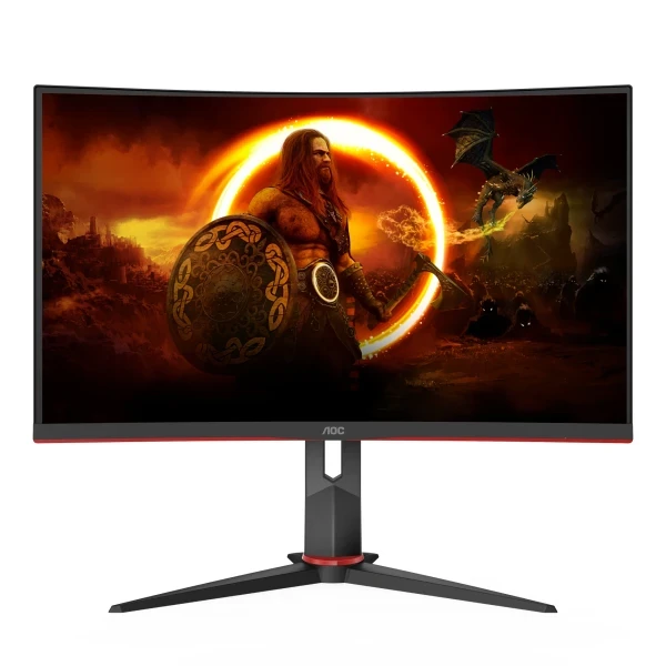 Monitor 27 AOC CQ27G2S 2560x1440VA1ms144Hz2xHDMIDPAMD FreeSyncAdapt...