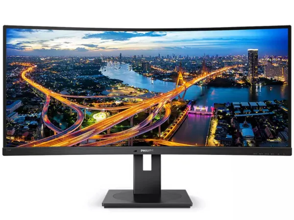 Monitor PHILIPS 346B1C00 24"VA,21:9,zakrivljen3440 x 1440100Hz4ms G...
