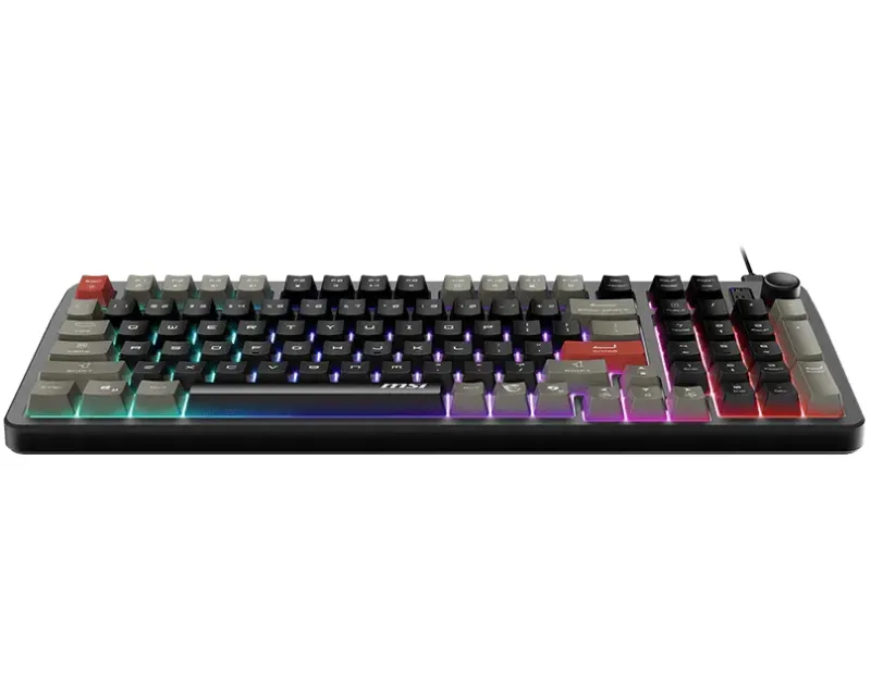 MSI FORGE GK110 US RGB crna tastatura