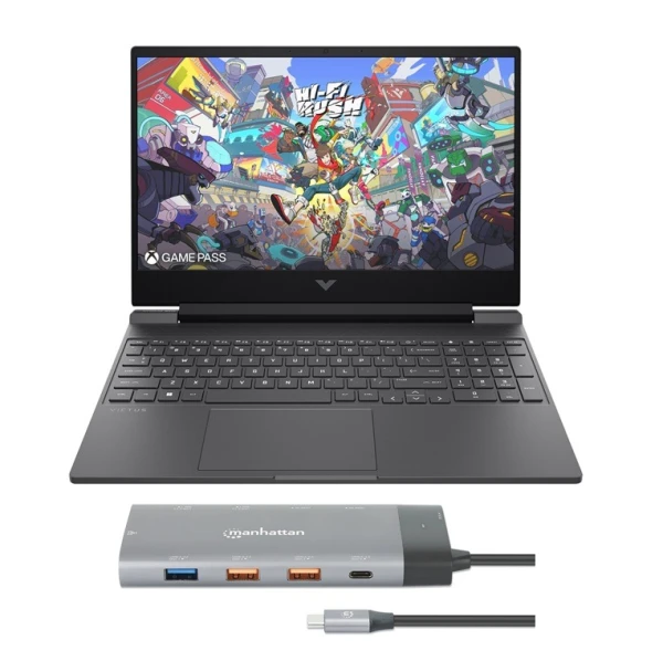 NB HP Victus i5-13420H16GB512GBRTX405015.6ENGW11H+Dock Manhattan 130714