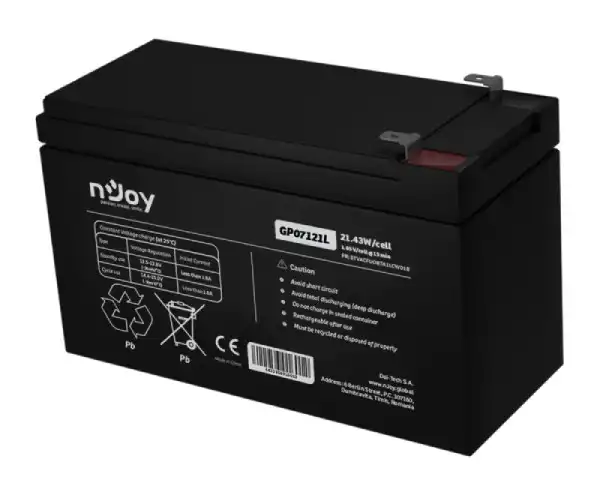NJOY GP07121L baterija za UPS 12V 5Ah (BTVACFUOBTA1LCW01B)