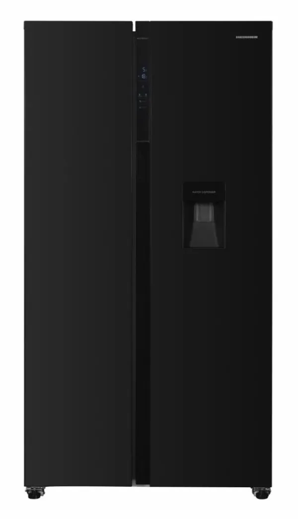 SBS frižider HEINNER  HSBS-H439NFBKWDE++ 439lNoFrostdispanzerinvertercrni
