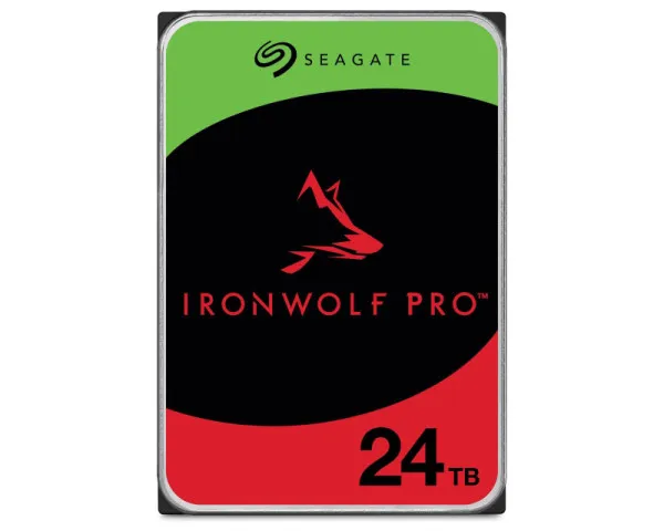 SEAGATE 24TB 3.5" SATA III 512MB 7200rpm ST24000NT002 IronWolf Pro ...