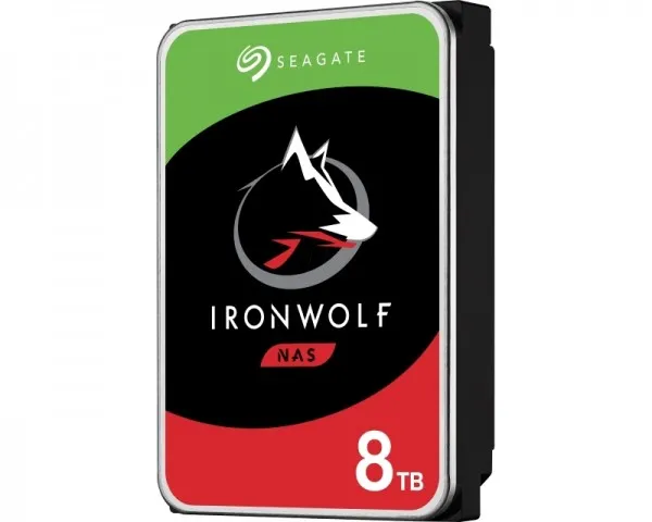 SEAGATE 8TB 3.5" SATA III 256MB 7.200rpm ST8000VN004 IronWolf NAS