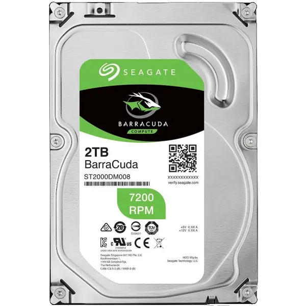 SEAGATE HDD Desktop Barracuda Guardian (3.5"2TBSATA 6Gbs7200rpm) ( ...