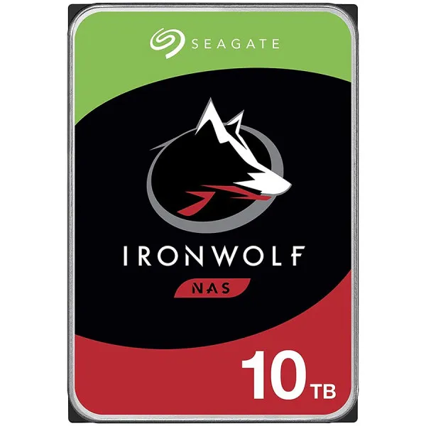 SEAGATE HDD Desktop Ironwolf NAS (3.5"10TBSATArmp 7200) ( ST10000VN...