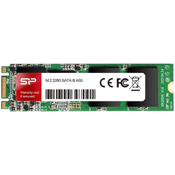 SILICON POWER A55 256GB SSD, M.2 2280, SATA 6Gbs, ReadWrite: 560  5...