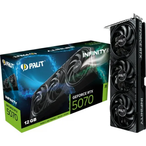 SVGA Gainward RTX 5070 Python III 12GB GDDR7 192bit, NE75070019K9-G...