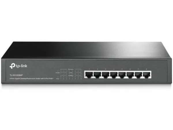 Switch TP-LINK TL-SG1008MP Gigabit8x RJ45101001000Mbps8x PoE+Rackmo...