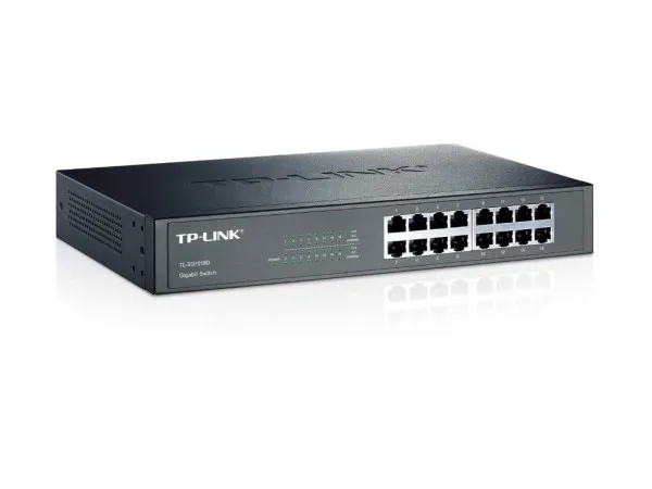 Switch TP-LINK TL-SG1016D Gigabit16x RJ45101001000MbsRackmount meta...