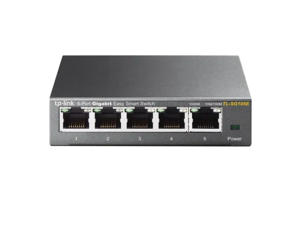 Switch TP-LINK TL-SG105E Gigabit5x RJ45101001000MbpseSmartDesktop m...