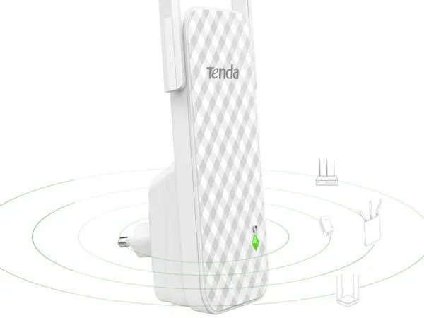 Tenda A9 WiFi ripiter/ruter 300Mbps Repeater Mode Client+AP white (...