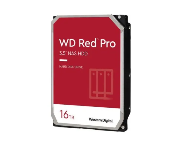 WD 16TB 3.5" SATA III 512MB 7.200rpm WD161KFGX Red Pro