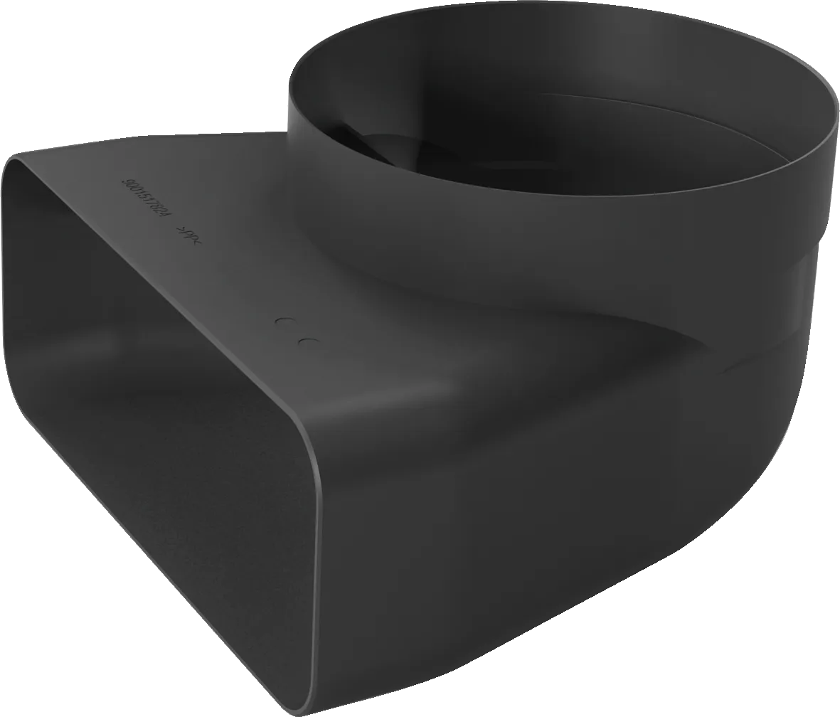 Cev za adapter za aspirator, prečnik 150 mm, 90° HEZ9VDSI1