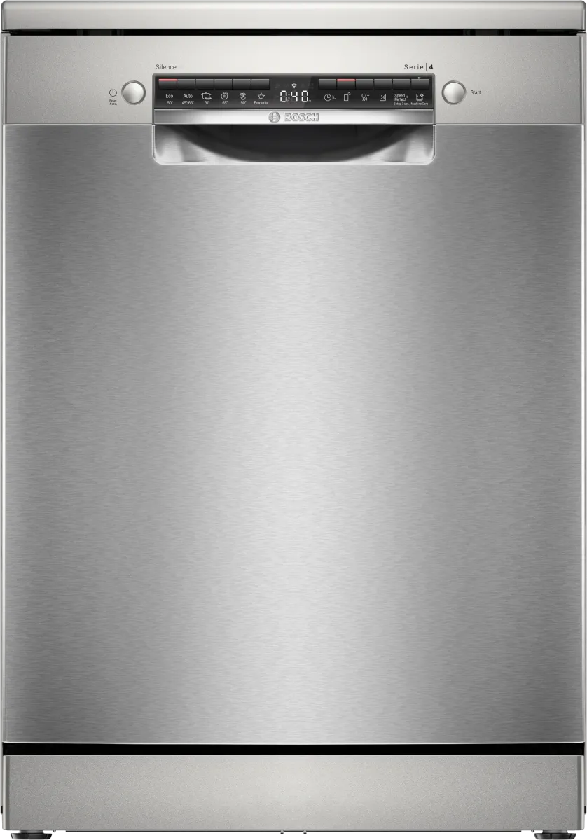 Samostojeća mašina za sudove Serija 4 60 cm anti-fingerprint SMS4HVI14E