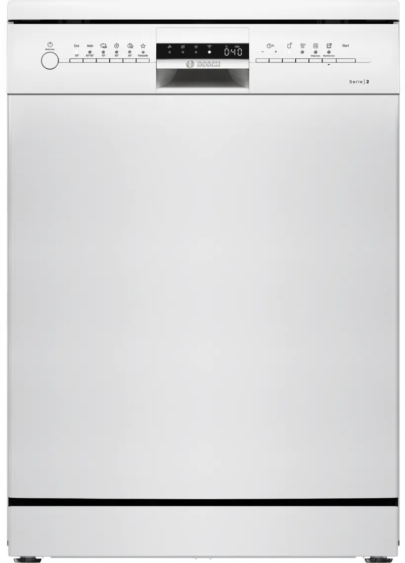 Series 2, free-standing dishwasher, 60 cm, White, SMS2ITW66E