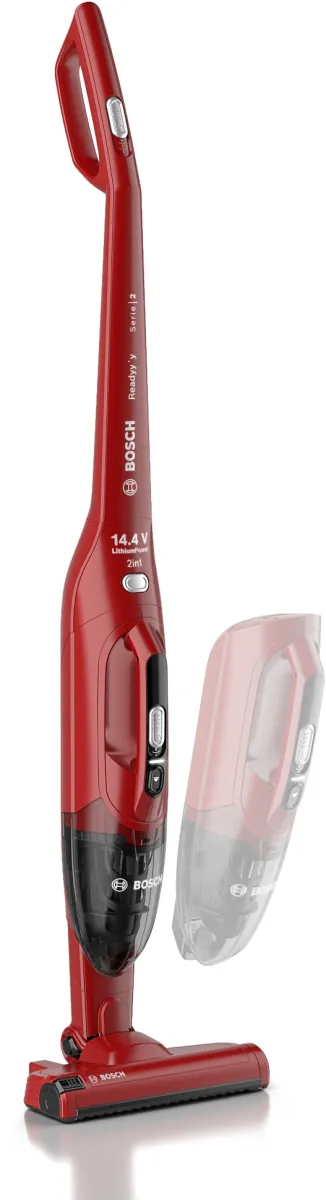 Series 2, Rechargeable vacuum cleaner, Readyy’y 14.4V, Red, BBHF214RRB