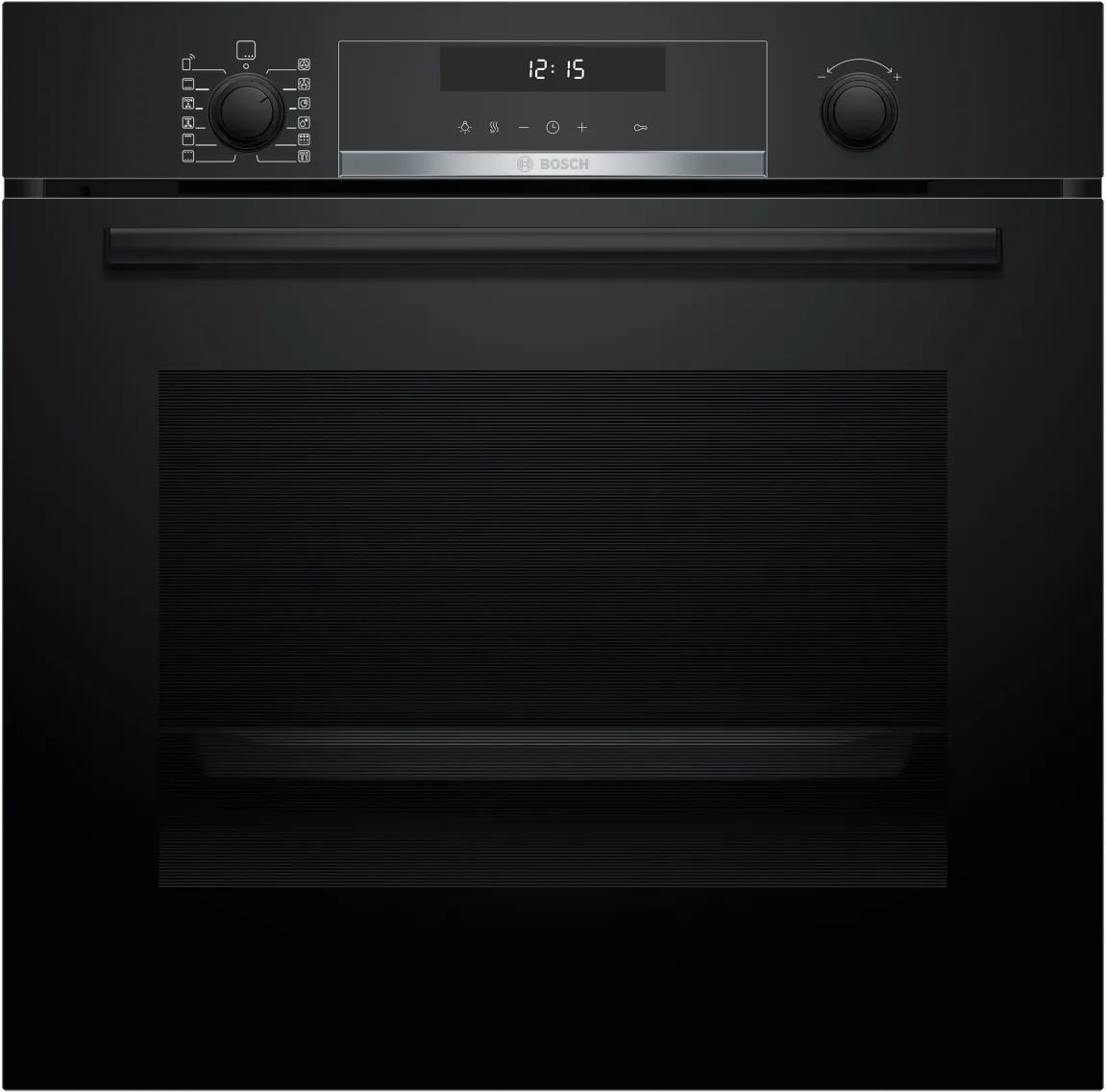 Series 6, Built-in oven, 60 x 60 cm, Black, HBG578EB7
