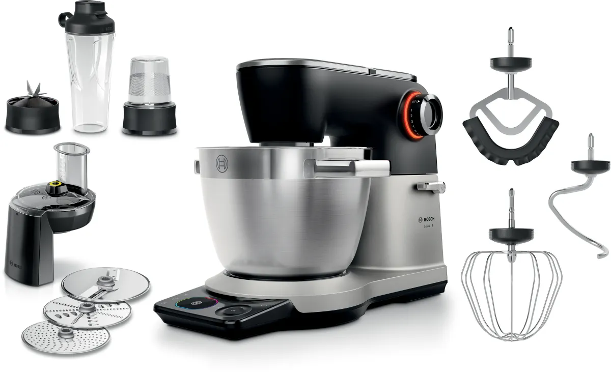 Kuhinjski robot sa integrisanom vagom Serija 8 MUMS8ZS22 1800 W Crna