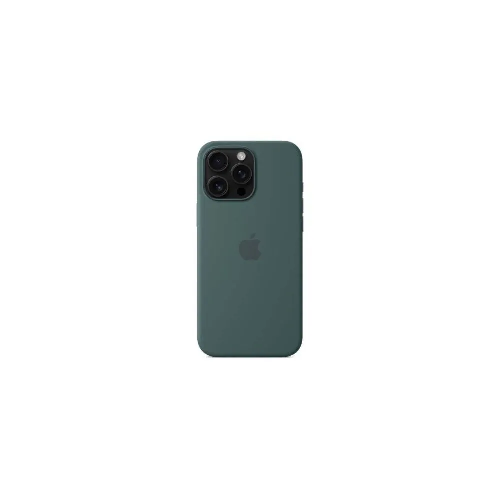 Apple iPhone 16 Pro Max Silicone Case with MagSafe MA7V4ZM/A - Lake Green
