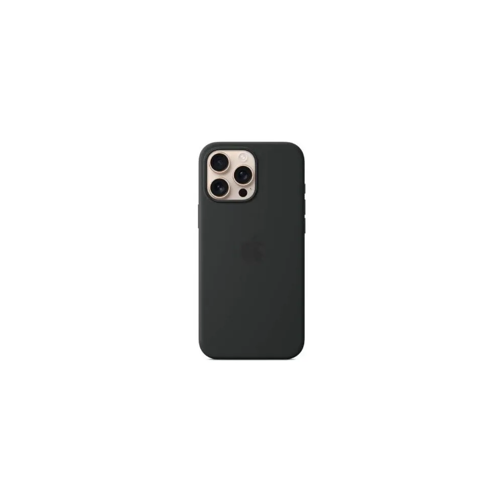 Apple iPhone 16 Pro Max Silicone Case with MagSafe MYYT3ZM/A - Black