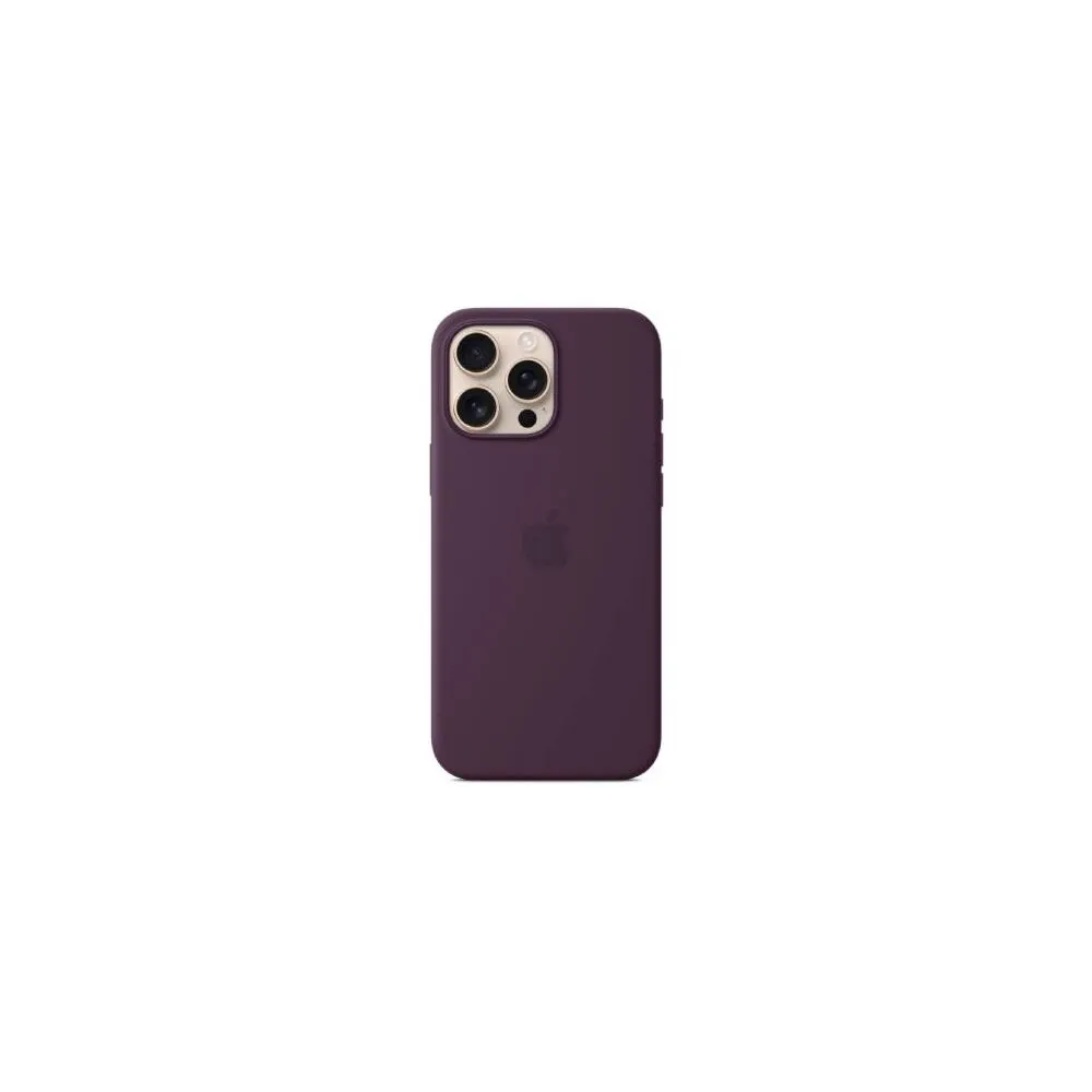 Apple iPhone 16 Pro Max Silicone Case with MagSafe MYYW3ZM/A - Plum