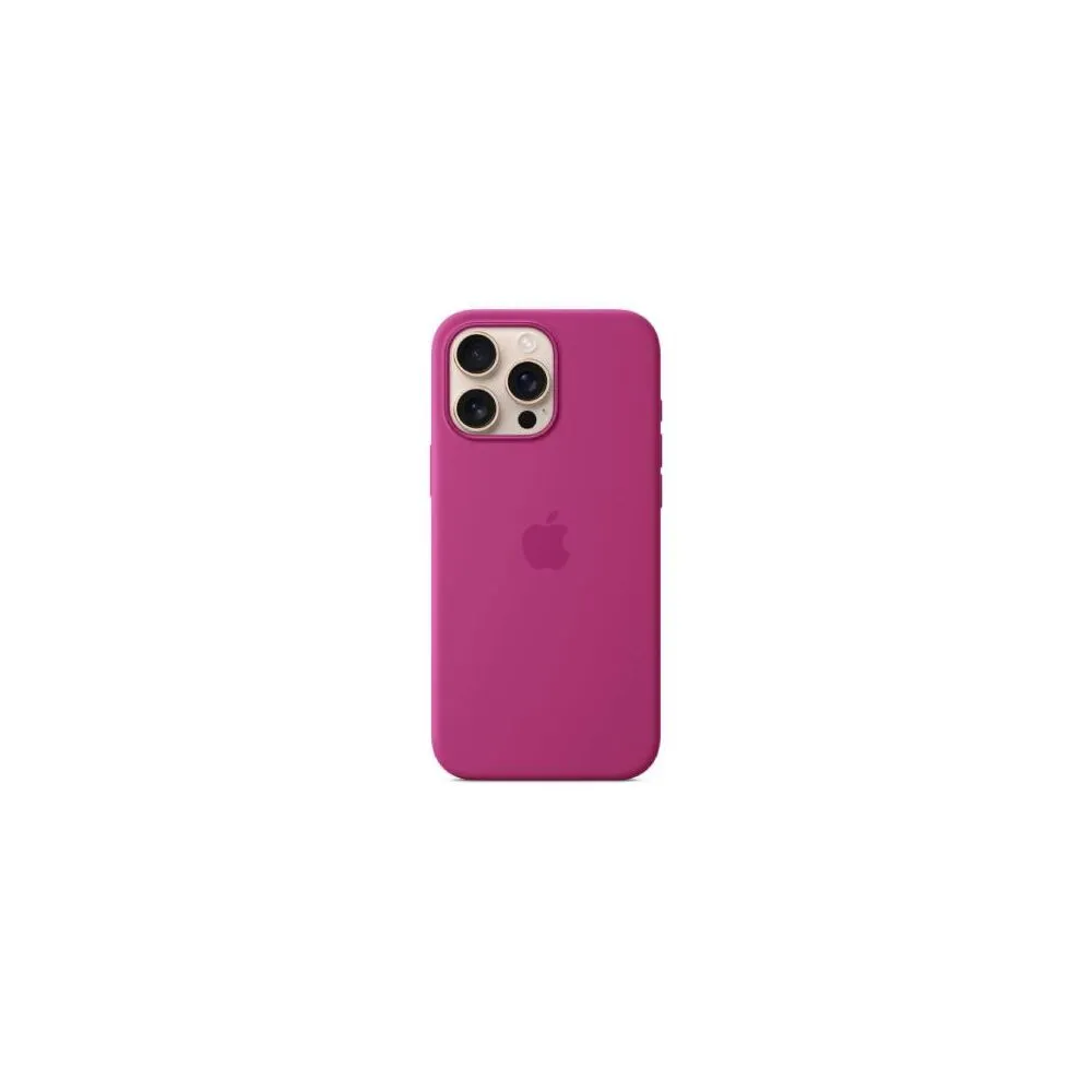 Apple iPhone 16 Pro Max Silicone Case with MagSafe MYYX3ZM/A - Fuchsia