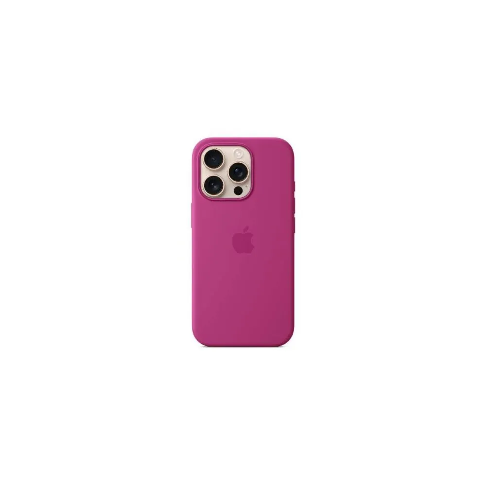 Apple iPhone 16 Pro Silicone Case with MagSafe MYYN3ZM/A - Fuchsia