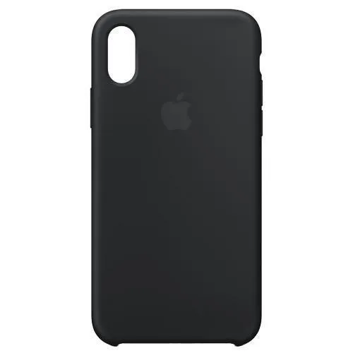 APPLE Silikonska maska za iPhone X - Crna