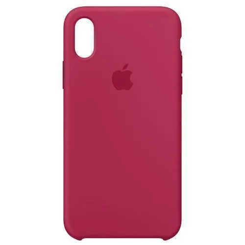APPLE Silikonska maska za iPhone X - Roze