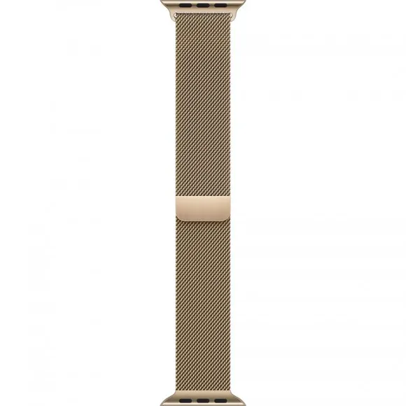 Apple Watch 45mm Band: Gold Milanese Loop