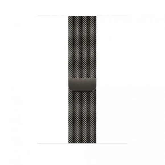 Apple Watch 45mm Band: Graphite Milanese Loop