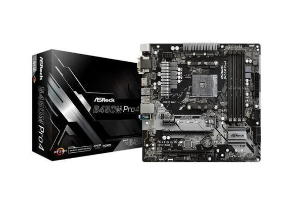 ASRock Matična ploča B450M Pro4