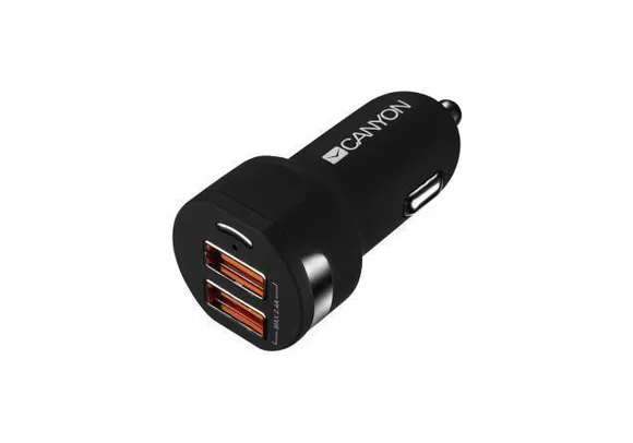 Canyon Auto punjač CNE-CCA04 - Crni