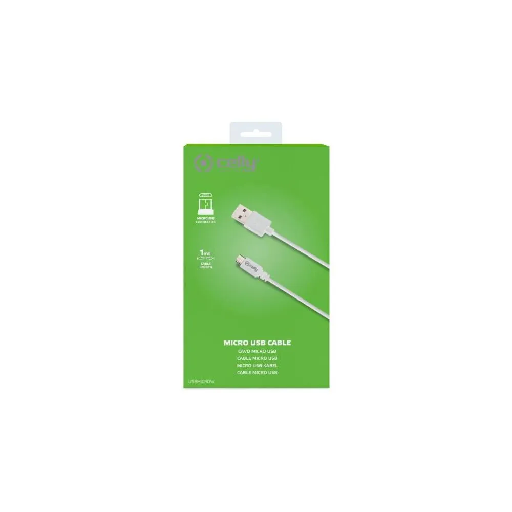 Celly Micro USB kabl za telefone USBMICROW