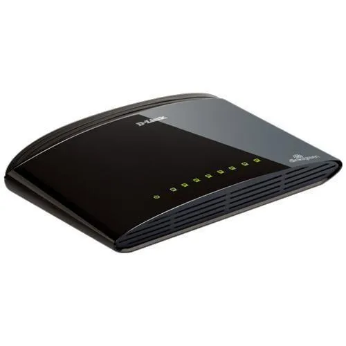D-LINK, 100Mbps, Svič DES-1008D